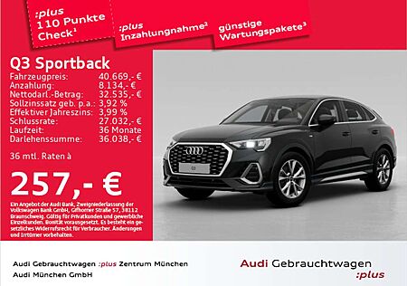 Audi Q3 35 TFSI S tronic S line AHK/Virtual