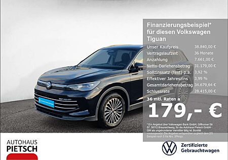 VW Tiguan Volkswagen 1.5 eTSI DSG Elegance Matrix AHK 360°