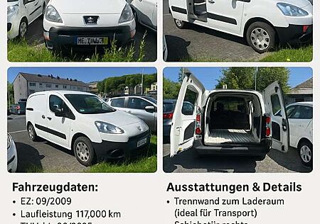 Peugeot Partner 1.6 HDi 75 L1 Komfort (LKW Zulassung)