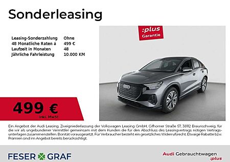 Audi Q4 e-tron gebraucht kaufen Audi Q4 e-tron SB 45 e-tron/Matrix/HuD/AHK/0,25% Besteuerung
