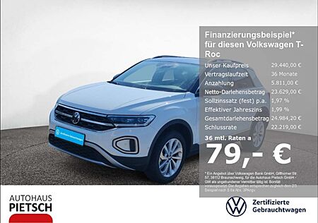 VW T-Roc Volkswagen 1.5 TSI DSG Style AHK Navi LED+ DigCockpit