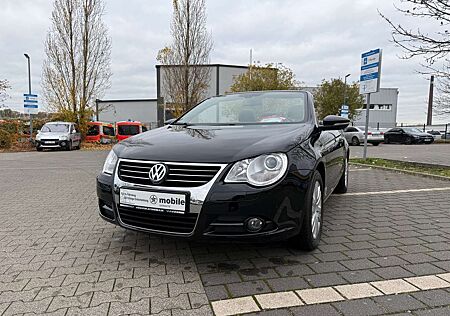 VW Eos Volkswagen 1.4*NAVI*Leder*PDC*GRA*ALU*1.Vorb.*SHZ*Glasdach*SH