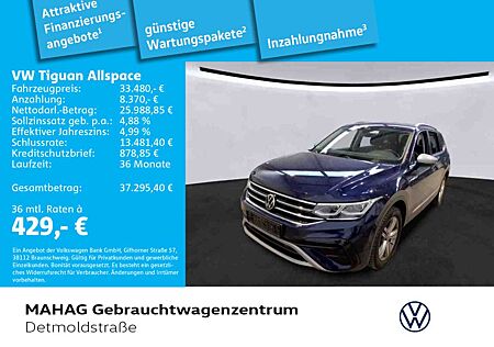 VW Tiguan Allspace Volkswagen 2.0 TDI 4Mot. Elegance AHK Navi