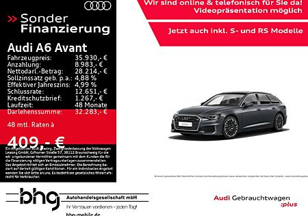 Audi A6 50 TFSI e quattro S tronic sport