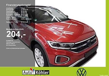 VW T-Roc Volkswagen Style TSi Standheizung m Funkfernbedienung