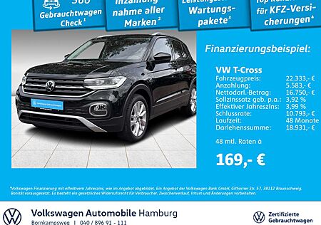 VW T-Cross Volkswagen 1.0 TSI Style DSG LED Navi Rear View ACC