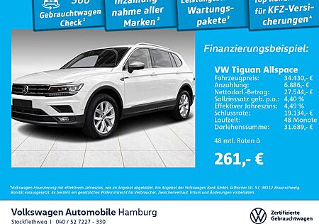 VW Tiguan Allspace Volkswagen 2.0 TDI High. 4M DSG Navi HeadUp