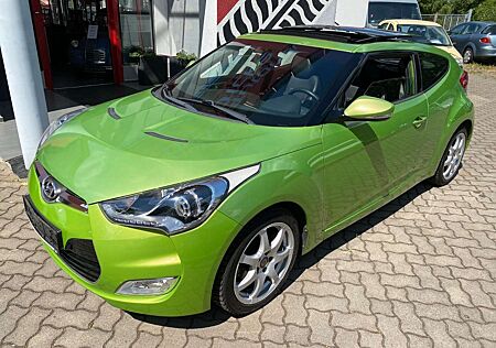 Hyundai Veloster blue Premium Sitzheizg Panorama Leder