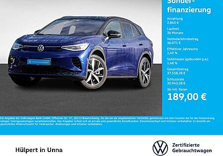 VW ID.4 Volkswagen GTX 4X4 WÄRMEPUMPE ACC LM20 NAVI CARPLAY