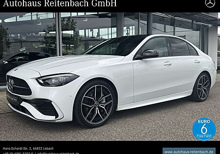 Mercedes-Benz C 300 C300d LIMO AMG+PANO+NIGHT TOTW+BURMESTE+AMBIENTE
