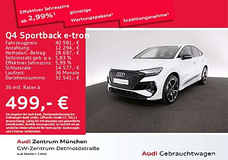 Audi Q4 e-tron 50 qu. S line Pano/AHK/Wärme