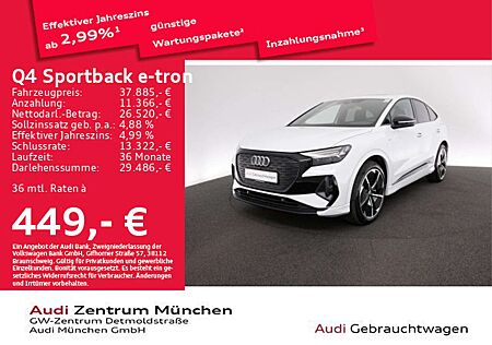 Audi Q4 e-tron 50 qu. S line Pano/AHK/Wärme