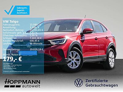 Volkswagen Taigo 1.0 TSI LED DAB+ Sitzheizung Einparkhilfe