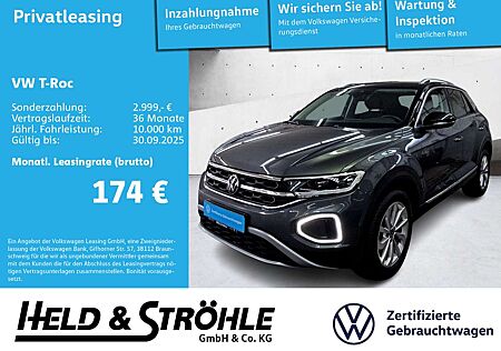 VW T-Roc Volkswagen Style 1.5 TSI DSG ACC AHK LED NAVI PDC SHZ