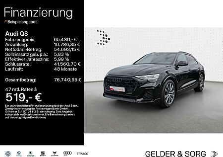 Audi Q8 55 TFSI qu. S line (Ext) AHK*Matrix*HuD*Air