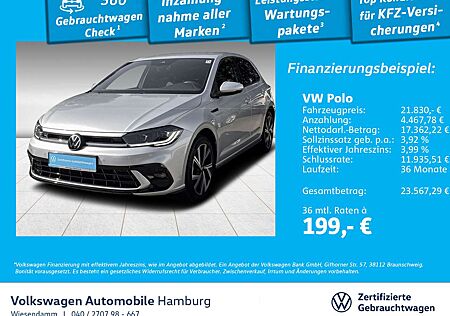 VW Polo Volkswagen 1.0 TSI DSG R-Line LED/NAVI/PDC