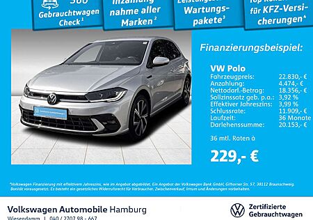 VW Polo Volkswagen 1.0 TSI R-Line DSG LED Navi Sitzhzg