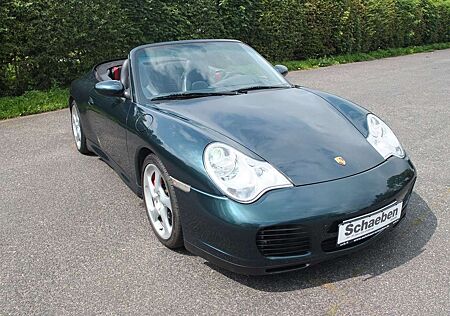 Porsche 996 Carrera 4S Cabriolet lagogrün 117tkm