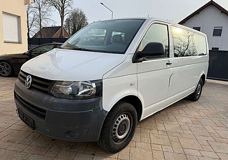 VW T5 Transporter Volkswagen T5 2.0 TDI Transporter Kombi+Lang+9 Sitzer+Klima