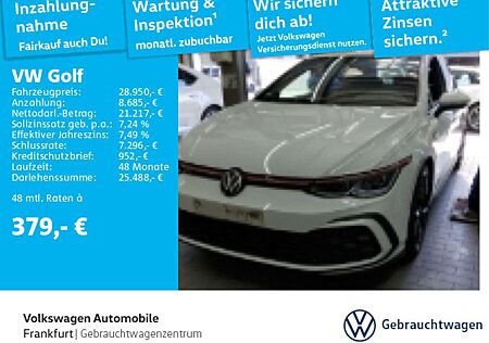 VW Golf GTI Volkswagen Golf VIII 2.0 TSI DSG GTI Navi IQ.Light DAB+ Fro