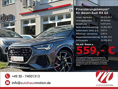Audi RS Q3 Sportback 2.5 TFSI quattro Matrix Pano RS-Sitze Sp