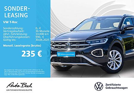 VW T-Roc Volkswagen 1.5 TSI DSG Style, Navi, LED, AHK, App-Con
