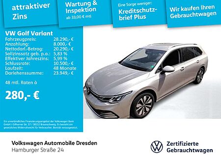 VW Golf Variant Volkswagen Golf VIII Variant 1.0 eTSI LED NAVI ACC APP PDC