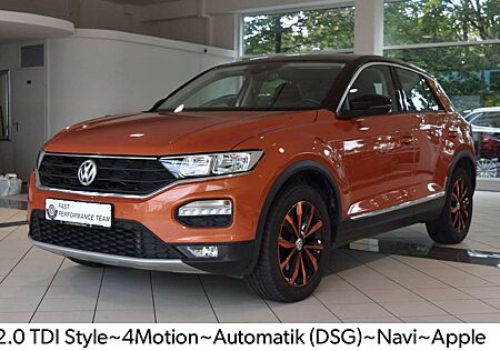 VW T-Roc Volkswagen 2.0 TDI Style 4Motion~Automatik~Navi~Apple