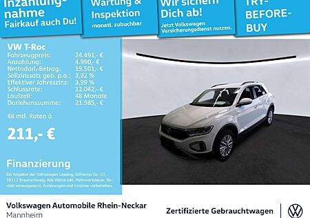 VW T-Roc Volkswagen 1.5 TSI Life DSG Navi PDC LED uvm