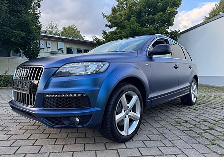 Audi Q7 3.0 TDI Quattro*Blau Matt Poliert*20.Zoll*