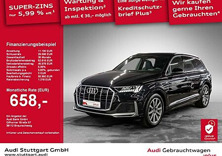 Audi Q7 55 TFSI e qu S line AHK Pano HeadUp 20'