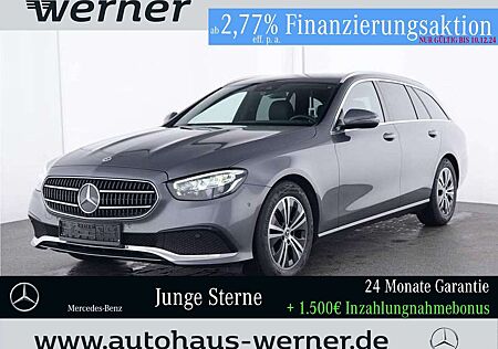 Mercedes-Benz E 200 T d AVANT MBUX KAMERA AHK SPIEGEL TOT WDGS