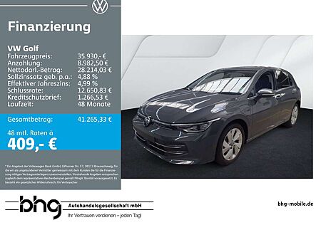VW Golf Volkswagen 1.5 eHybrid DSG STYLE #AHK #HEAD-UP #Keyles