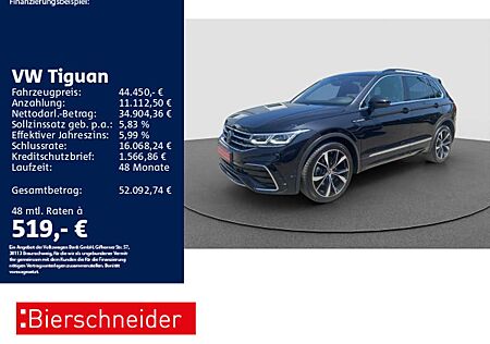VW Tiguan Volkswagen 2.0 TDI DSG 4Mo R-Line AHK PANO STAND 20