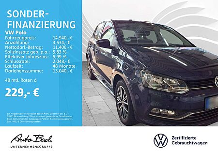 VW Polo Volkswagen 1.2 TSI DSG Allstar, Klima, Sitzheizung, Pa