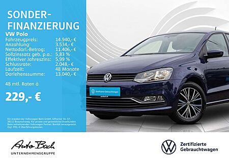 VW Polo Volkswagen 1.2 TSI DSG Allstar, Klima, Sitzheizung, Pa