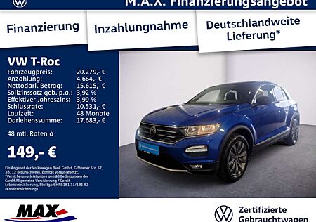 VW T-Roc Volkswagen 1.5 TSI SPORT +AHK+ACC+PDC+WINTER+ALU 17"+