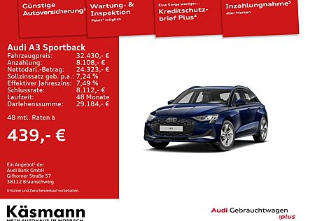 Audi A3 advanced 35TFSI LED NAV SPORTSITZE