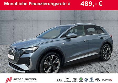 Audi Q4 e-tron 50 QU S-LINE LED+NAV+SONOS+HuD+RFK+ACC
