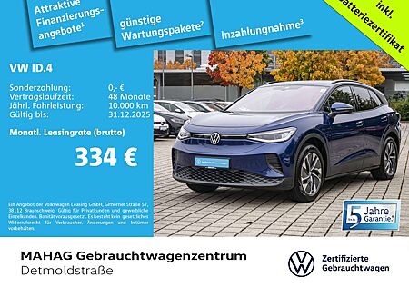 VW ID.4 Volkswagen Pro 210kW WärmePu NaviPro IQ.LIGHT 19"