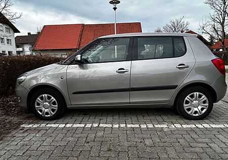Skoda Fabia Benziner,Tüv frisch gemacht,ein Kratzer an der rechten Hintertür(siehe Foto)