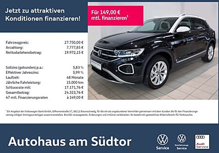 VW T-Roc Volkswagen Style 1.5 TSI | LED RFK AHK ACC