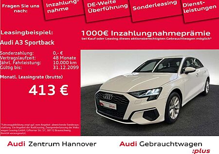 Audi A3 Sportback 30 TDI LED DAB Phone Box light SHZ