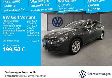 VW Golf Variant Volkswagen Golf VIII Variant 2.0 TDI DSG Life Navi LED DAB+