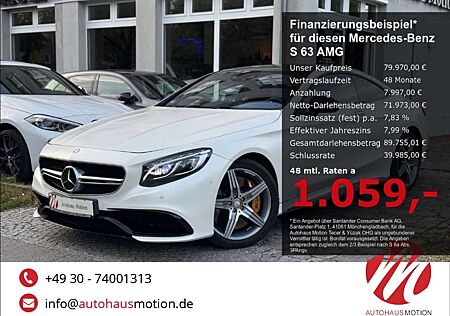 Mercedes-Benz S 63 AMG Coupe 4Matic MAGNO Pano HUD Burmester 360 Kamera