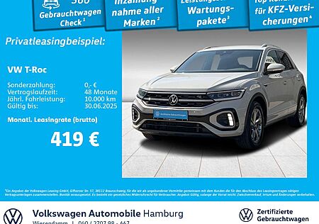 VW T-Roc Volkswagen 1.5 TSI DSG R-Line AHK PDC Sitzhzg