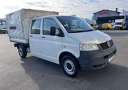 VW T5 Transporter Volkswagen LKW *PRITSCHE.*DOPPEL. KABINE *TÜV AU. NEU***