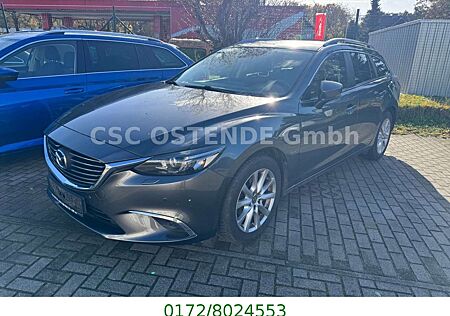 Mazda 6 gebraucht kaufen Mazda 6 Kombi Automatik NAVI XENON PDC SHZ 1.Hand