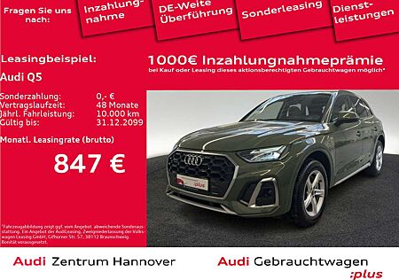 Audi Q5 S line 55 TFSIe quattro HuD AHK Leder Kamera