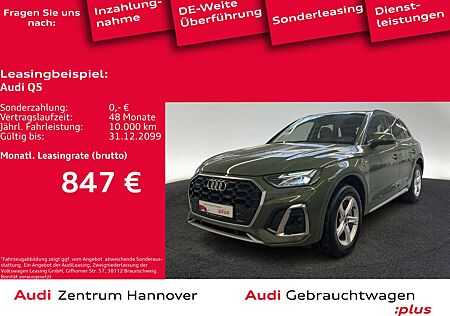 Audi Q5 S line 55 TFSIe quattro HuD AHK Leder Kamera